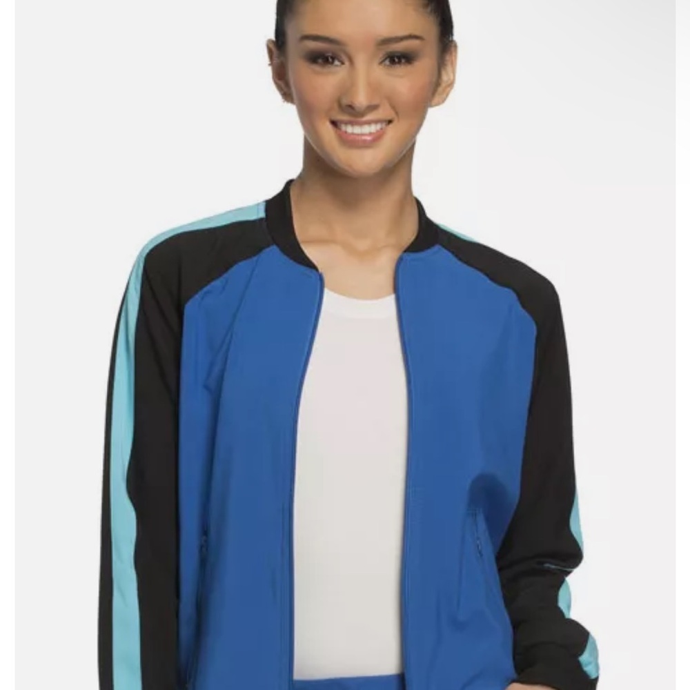 Women's Blue and Black Jacket